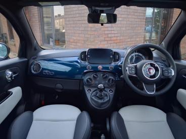 SPOTICAR Fiat 500 1.0 Mhev Dolcevita Euro 6 (s/s) 3dr Used Car - City Car Petrol Blue - Accrington - 1200563860_3