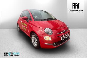 SPOTICAR Fiat 500 1.0 Mhev Euro 6 (s/s) 3dr Used Car - City Car Petrol Red - Slough - 1200566640_1