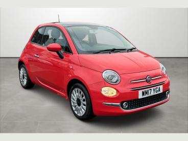 SPOTICAR Fiat 500 1.2 Lounge Euro 6 (s/s) 3dr Used Car - City Car Petrol Red - Eastbourne - 1200567320_1