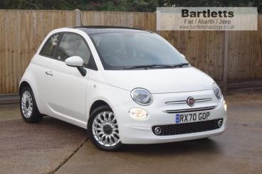 SPOTICAR Fiat 500 1.0 Mhev Lounge Euro 6 (s/s) 3dr Used Car - City Car Petrol White - St Leonards On Sea - 1200567545_1