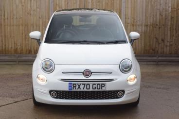 SPOTICAR Fiat 500 1.0 Mhev Lounge Euro 6 (s/s) 3dr Used Car - City Car Petrol White - St Leonards On Sea - 1200567545_2