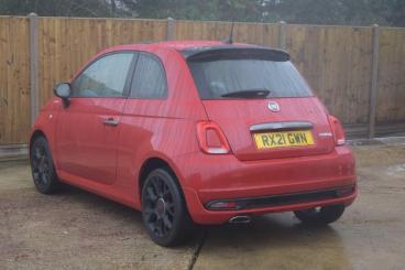 SPOTICAR Fiat 500 1.0 Mhev Sport Euro 6 (s/s) 3dr Used Car - City Car Petrol Red - St Leonards On Sea - 1200567961_4
