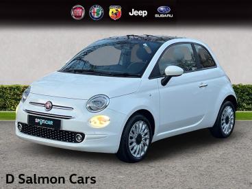 SPOTICAR Fiat 500 1.0 Mhev Lounge Euro 6 (s/s) 3dr Used Car - City Car Petrol White - Colchester - 1200568044_4