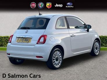 SPOTICAR Fiat 500 1.0 Mhev Lounge Euro 6 (s/s) 3dr Used Car - City Car Petrol White - Colchester - 1200568044_5