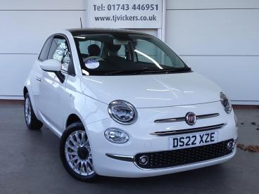 SPOTICAR Fiat 500 1.0 Mhev Dolcevita Euro 6 (s/s) 3dr Used Car - City Car Petrol White - Shrewsbury - 1200568047_1