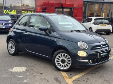 SPOTICAR Fiat 500 1.0 Mhev Dolcevita Euro 6 (s/s) 3dr Used Car - City Car Petrol Blue - Romford - 1200568646_1