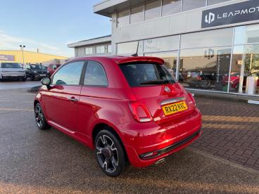 SPOTICAR Fiat 500 1.0 Mhev Sport Euro 6 (s/s) 3dr Used Car - City Car Petrol Red - Slough - 1200570442_4