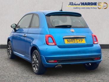 SPOTICAR Fiat 500 1.2 Sport Euro 6 (s/s) 3dr Used Car - City Car Petrol Blue - Ashington - 1200571039_2