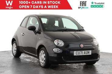 SPOTICAR Fiat 500 1.0 Mhev Pop Euro 6 (s/s) 3dr Used Car - City Car Petrol Black - Epsom - 1200573128_1