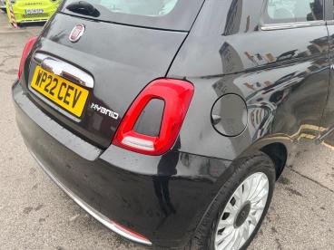 SPOTICAR Fiat 500 1.0 Mhev Dolcevita Euro 6 (s/s) 3dr Used Car - City Car Petrol Black - Wakefield - 1200573319_5