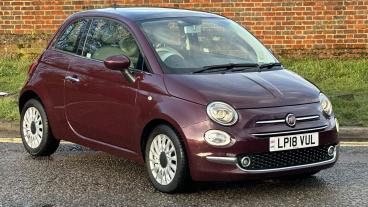 SPOTICAR Fiat 500 1.2 Lounge Dualogic Euro 6 (s/s) 3dr Used Car - City Car Petrol Red - Hemel Hempstead - 500573378_1