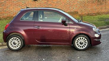 SPOTICAR Fiat 500 1.2 Lounge Dualogic Euro 6 (s/s) 3dr Used Car - City Car Petrol Red - Hemel Hempstead - 500573378_3