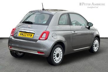 SPOTICAR Fiat 500 1.0 Mhev Dolcevita Euro 6 (s/s) 3dr Used Car - City Car Petrol Grey - Castleford - 1200577218_3