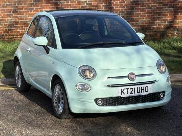 SPOTICAR Fiat 500 1.0 Mhev Lounge Euro 6 (s/s) 3dr Used Car - City Car Petrol Green - Hemel Hempstead - 500579267_1
