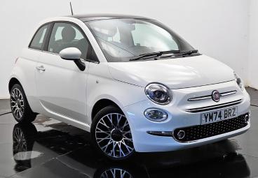 SPOTICAR Fiat 500 1.0 Mhev Top Euro 6 (s/s) 3dr Used Car - City Car Petrol White - County Antrim - 1200583353_1