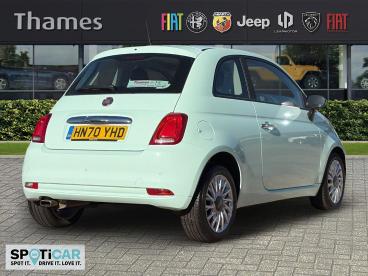 SPOTICAR Fiat 500 1.2 Lounge Dualogic Euro 6 (s/s) 3dr Used Car - City Car Petrol Green - Slough - 1200584217_3