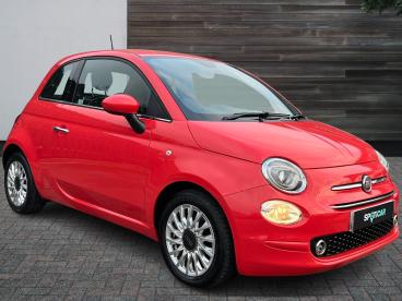 SPOTICAR Fiat 500 1.2 Lounge Euro 6 (s/s) 3dr Used Car - City Car Petrol Pink - Swindon - 1200584891_1