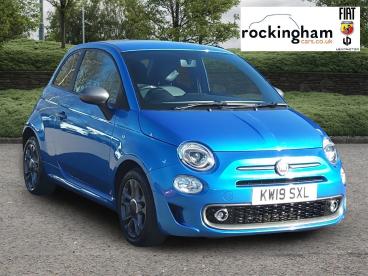 SPOTICAR Fiat 500 1.2 S Euro 6 (s/s) 3dr Used Car - City Car Petrol Blue - Corby - 1200585645_1