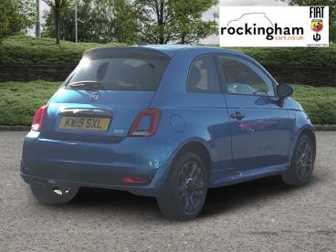 SPOTICAR Fiat 500 1.2 S Euro 6 (s/s) 3dr Used Car - City Car Petrol Blue - Corby - 1200585645_3