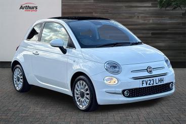 SPOTICAR Fiat 500 1.0 Mhev Euro 6 (s/s) 3dr Used Car - City Car Petrol White - Wrexham - 1200586030_1