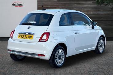 SPOTICAR Fiat 500 1.0 Mhev Euro 6 (s/s) 3dr Used Car - City Car Petrol White - Wrexham - 1200586030_3