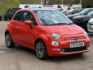 SPOTICAR Fiat 500 1.0 Mhev Dolcevita Plus Euro 6 (s/s) 3dr Used Car - City Car Petrol Orange - Leicester - 1200590995_1