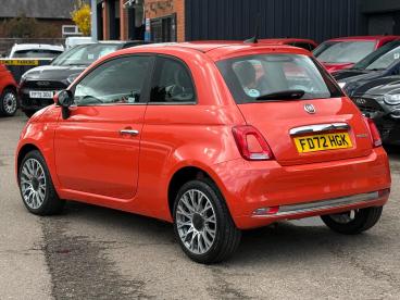 SPOTICAR Fiat 500 1.0 Mhev Dolcevita Plus Euro 6 (s/s) 3dr Used Car - City Car Petrol Orange - Leicester - 1200590995_3