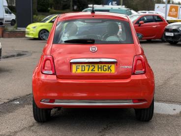 SPOTICAR Fiat 500 1.0 Mhev Dolcevita Plus Euro 6 (s/s) 3dr Used Car - City Car Petrol Orange - Leicester - 1200590995_4
