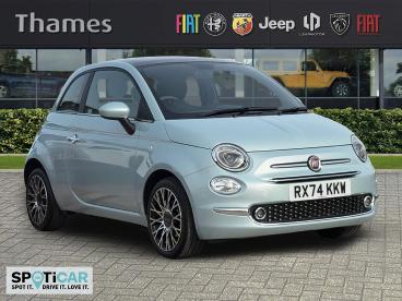SPOTICAR Fiat 500 1.0 Mhev Top Euro 6 (s/s) 3dr Used Car - City Car Petrol Green - Slough - 1200592803_1