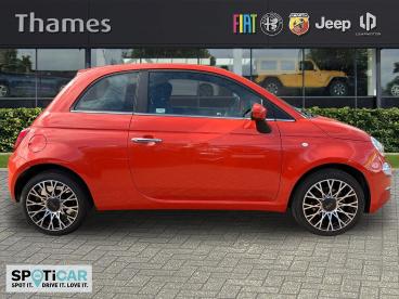 SPOTICAR Fiat 500 1.0 Mhev Top Euro 6 (s/s) 3dr Used Car - City Car Petrol Orange - Tunbridge Wells - 1200593578_2