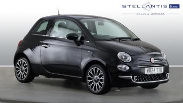 SPOTICAR Fiat 500 1.0 Mhev Top Euro 6 (s/s) 3dr Used Car - City Car Petrol Black - Birmingham - 1200594528_1