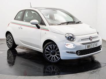 SPOTICAR Fiat 500 1.0 Mhev Top Euro 6 (s/s) 3dr Used Car - City Car Petrol White - County Antrim - 1200597027_1