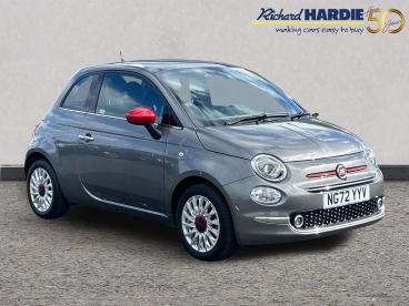 SPOTICAR Fiat 500 1.0 Mhev Red Euro 6 (s/s) 3dr Used Car - City Car Petrol Grey - Wallsend - 1200598050_1