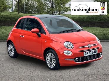 SPOTICAR Fiat 500 1.0 Mhev Euro 6 (s/s) 3dr Used Car - City Car Petrol Orange - Corby - 1200598747_1