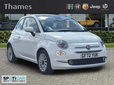 SPOTICAR Fiat 500 1.0 Mhev Dolcevita Euro 6 (s/s) 3dr Used Car - City Car Petrol White - Tunbridge Wells - 1200598865_1