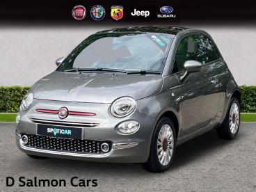 SPOTICAR Fiat 500 1.0 Mhev Red Euro 6 (s/s) 3dr Used Car - City Car Petrol Grey - Colchester - 1200600131_4