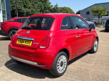 SPOTICAR Fiat 500 1.0 Mhev Euro 6 (s/s) 3dr Used Car - City Car Petrol Red - Kettering - 1200605746_3