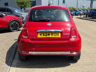 SPOTICAR Fiat 500 1.0 Mhev Euro 6 (s/s) 3dr Used Car - City Car Petrol Red - Kettering - 1200605746_4
