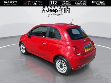 SPOTICAR Fiat 500 1.0 Mhev Euro 6 (s/s) 3dr Used Car - City Car Petrol Red - Swansea - 1200606726_5
