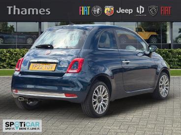 SPOTICAR Fiat 500 1.0 Mhev Dolcevita Plus Euro 6 (s/s) 3dr Used Car - City Car Petrol Blue - Slough - 1200607039_3