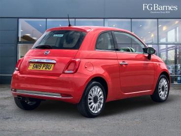 SPOTICAR Fiat 500 1.2 Lounge Dualogic Euro 6 (s/s) 3dr Used Car - City Car Petrol Pink - Guildford - 1200607168_3