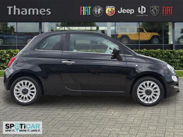 SPOTICAR Fiat 500 1.0 Mhev Dolcevita Euro 6 (s/s) 3dr Used Car - City Car Petrol Black - Slough - 1200607439_2