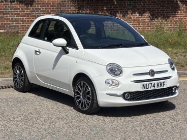 SPOTICAR Fiat 500 1.0 Mhev Top Euro 6 (s/s) 3dr Used Car - City Car Petrol White - Hemel Hempstead - 500607732_1