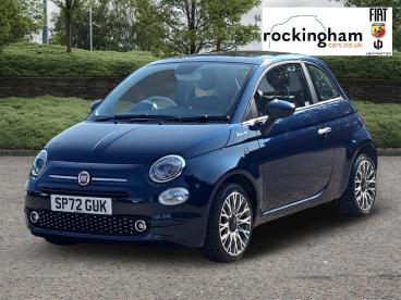 SPOTICAR Fiat 500 1.0 Mhev Dolcevita Plus Euro 6 (s/s) 3dr Used Car - City Car Petrol Blue - Corby - 1200610490_1