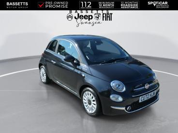 SPOTICAR Fiat 500 1.0 Mhev Dolcevita Euro 6 (s/s) 3dr Used Car - City Car Petrol Black - Swansea - 1200612299_2