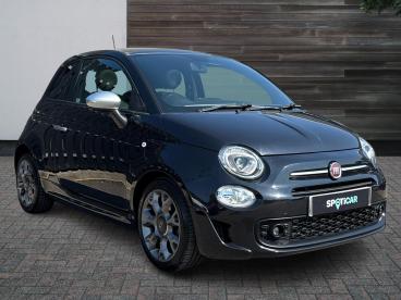 SPOTICAR Fiat 500 1.0 Mhev Rock Star Euro 6 (s/s) 3dr Used Car - City Car Petrol Black - Swindon - 1200616744_1