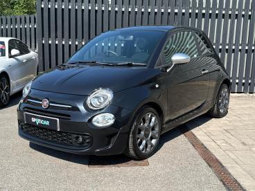 SPOTICAR Fiat 500 1.0 Mhev Rock Star Euro 6 (s/s) 3dr Used Car - City Car Petrol Black - Swindon - 1200616744_4
