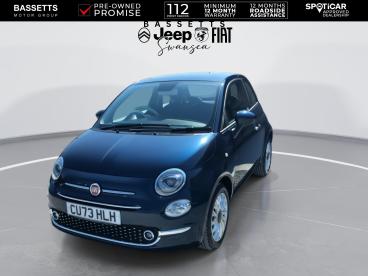 SPOTICAR Fiat 500 1.0 Mhev Euro 6 (s/s) 3dr Used Car - City Car Petrol Blue - Swansea - 1200617381_3