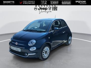 SPOTICAR Fiat 500 1.0 Mhev Euro 6 (s/s) 3dr Used Car - City Car Petrol Blue - Swansea - 1200617381_4
