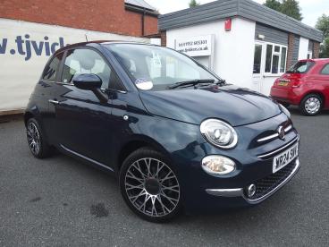 SPOTICAR Fiat 500 1.0 Mhev Top Euro 6 (s/s) 3dr Used Car - City Car Petrol Blue - Telford - 1200617905_1